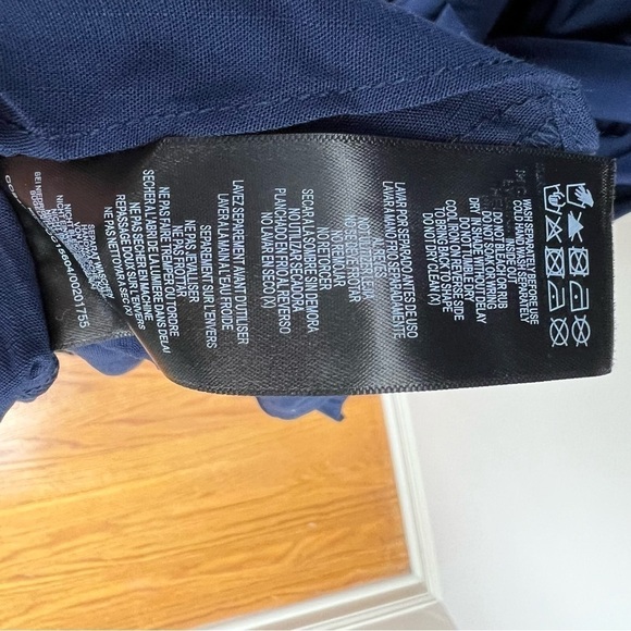 NWT City Chic Fiesta Fun Faux Wrap Navy Dress - Picture 7 of 11